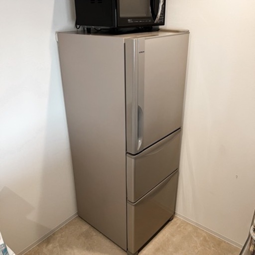 【売約済み】日立 265L 3ドア 冷凍冷蔵庫 R-27FV