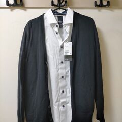 【新品・タグ付き】H&M　Yシャツ&カーディガン