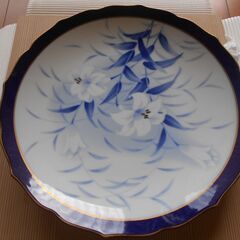 大皿：花青華