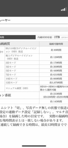 DVDレコーダー　AQUOS Blu-rayレコーダー　ハードディスク内蔵
