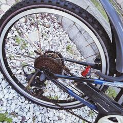 自転車　子供用　譲ります　パンクしてますの画像