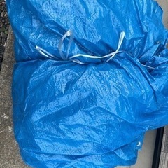中古ブルーシート値下げ中