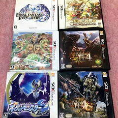 3DS・DS ソフト　モンスターハンター４・４G　ポケットモンス...