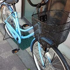 [Fouthesa post]26吋 ファミリーサイクル シングル/スカイブルーの画像