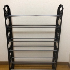 【使用期間短め】シューズラックの画像
