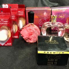 香水５ブラシ３アイパッチ１まとめて差し上げます。
