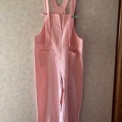 未使用ワイドパンツサロペット