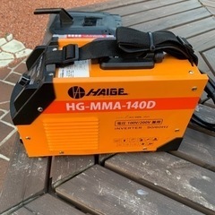ハイガー産業　アーク溶接機　HG-MMA-140(お引き受け先が決まりました)の画像