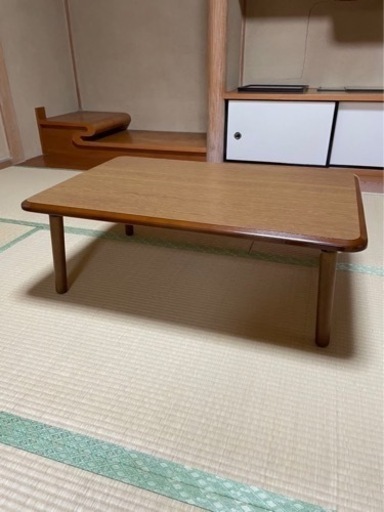 折りたたみローテーブル