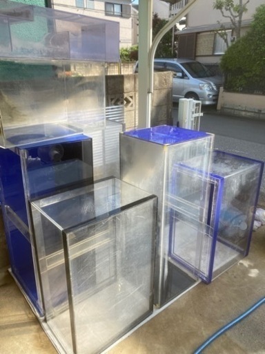 アクリル水槽　大型水槽　900×450×h600