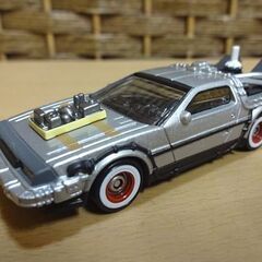 HotWheels キャラウィール デロリアン/デロリアンⅡ/デロリアンⅢ/ナイト2000K.I.T.T/ナイト2000K.A.R.R. 5台セット ホットウィール 札幌市 白石区の画像