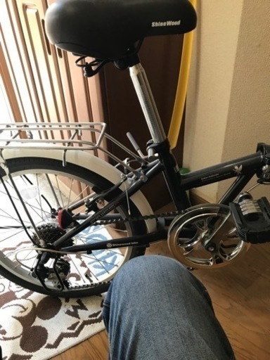 折りたたみ自転車、外での使用回数少ないです。