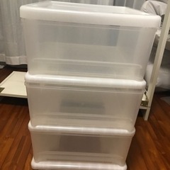 衣装ケース　クローゼットチェスト　3段
