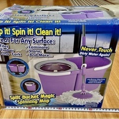 回転モップ　新品