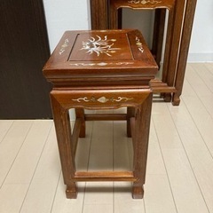 【取引中】アンティーク？ミニテーブルの画像