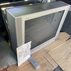シャープ　ブラウン管テレビあげますの画像