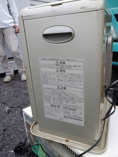 今季まで使っていたファンヒーター