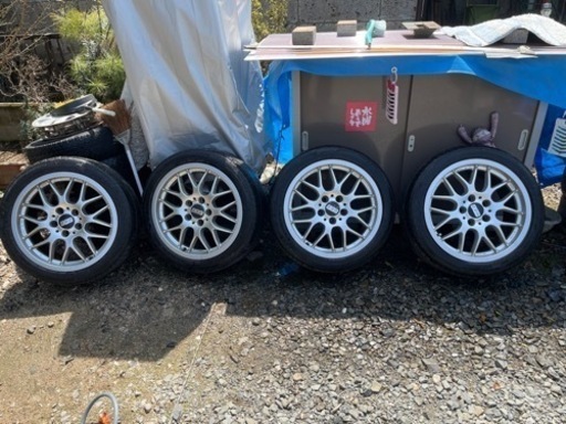 BBS  8j 17 114.3  オフセット42