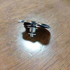 猫の七宝焼ピンブローチ<未使用>の画像