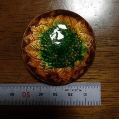 向日葵の七宝焼ブローチ<未使用>の画像
