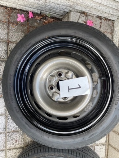 15インチ　鉄チンホイール