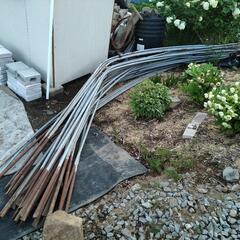 (受付終了)ハウス支柱差し上げますの画像