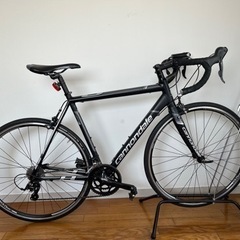 ロードバイク　Cannondale (空気入れ・ライト・輪行バッ...