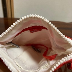 中古キプリングミニショルダー(赤紫)の画像