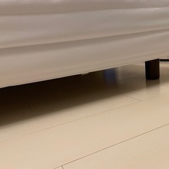 無印のセミダブルベッドの画像