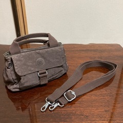 中古キプリングミニショルダー(茶)