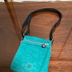 中古キプリングミニショルダー(緑)