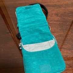 中古キプリングミニショルダー(緑)の画像