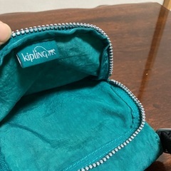 中古キプリングミニショルダー(緑)の画像