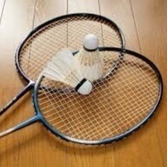 バドミントンの練習