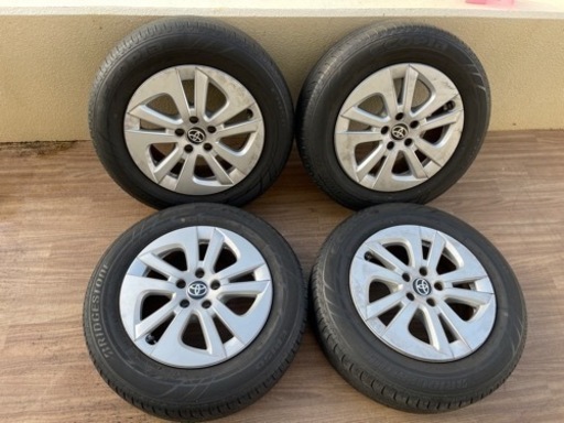 50プリウスのタイヤ・ホイール　ブリヂストン　エコピアP150