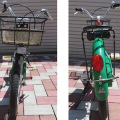 【最終値下げ】子供用自転車2　ASAHI(あさひ)　CARG banbi　16型　緑　の画像