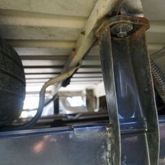  幌付コンテナ箱だけ購入ＯＫ サンバートラック 幌付コンテナ箱 貨物軽トラ 平成16年式 エアコン・パワステ 5MT ２WD 車検なし（ナンバー有）TT１ 状態良好の画像