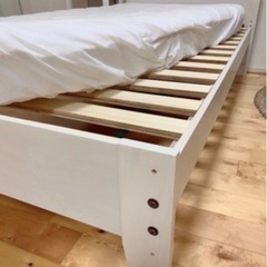 【美品】シングルベッド（マットレス付き）の画像