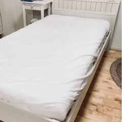 【美品】シングルベッド（マットレス付き）の画像