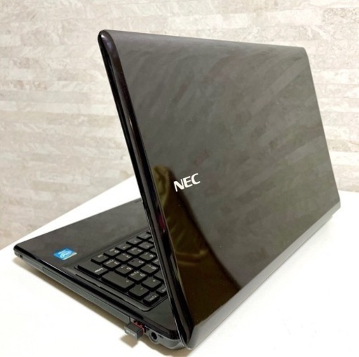 ★受付中★人気Windows１０NEC★大画面15インチ★ノートパソコン　はじめての副業、ビデオ会議の参加に最適Core i3に大容量