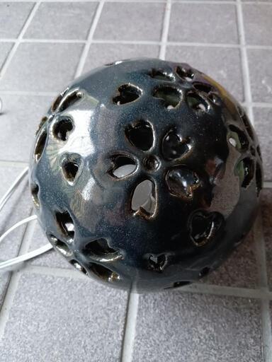 陶芸　明かりとりランプ