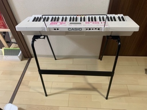 カシオ 光ナビゲーションキーボード LK-121  純正スタンド