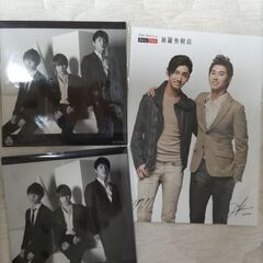 【無料】東方神起 JYJ カード 、シール、メモ帳 他の画像