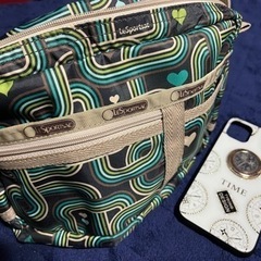 終了　無料　レスポートサック　ウエストポーチ　スマホケース　訳あり