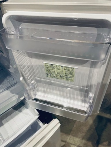 ★名古屋市近郊送料無料！SHARP ノンフロン冷凍冷蔵庫  SJ-D14F-W