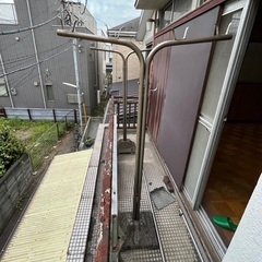 0円（無料）・物干し台
