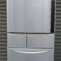 パナソニック 5ドア冷蔵庫 NR-E431VL 411L 左開き シャンパン 16年製 配送無料