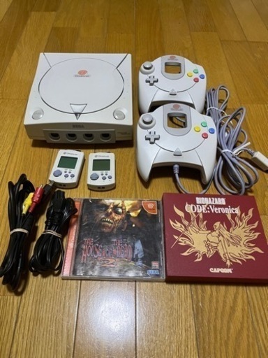 DC ドリームキャスト 本体セット（コントローラー、ビジュアルメモリ