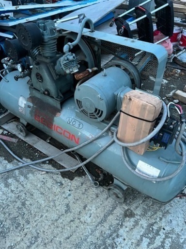 ベビコン　高圧コンプレッサー　11馬力　動作確認済み