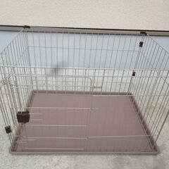 犬用天板無しケージ 62x89xH58